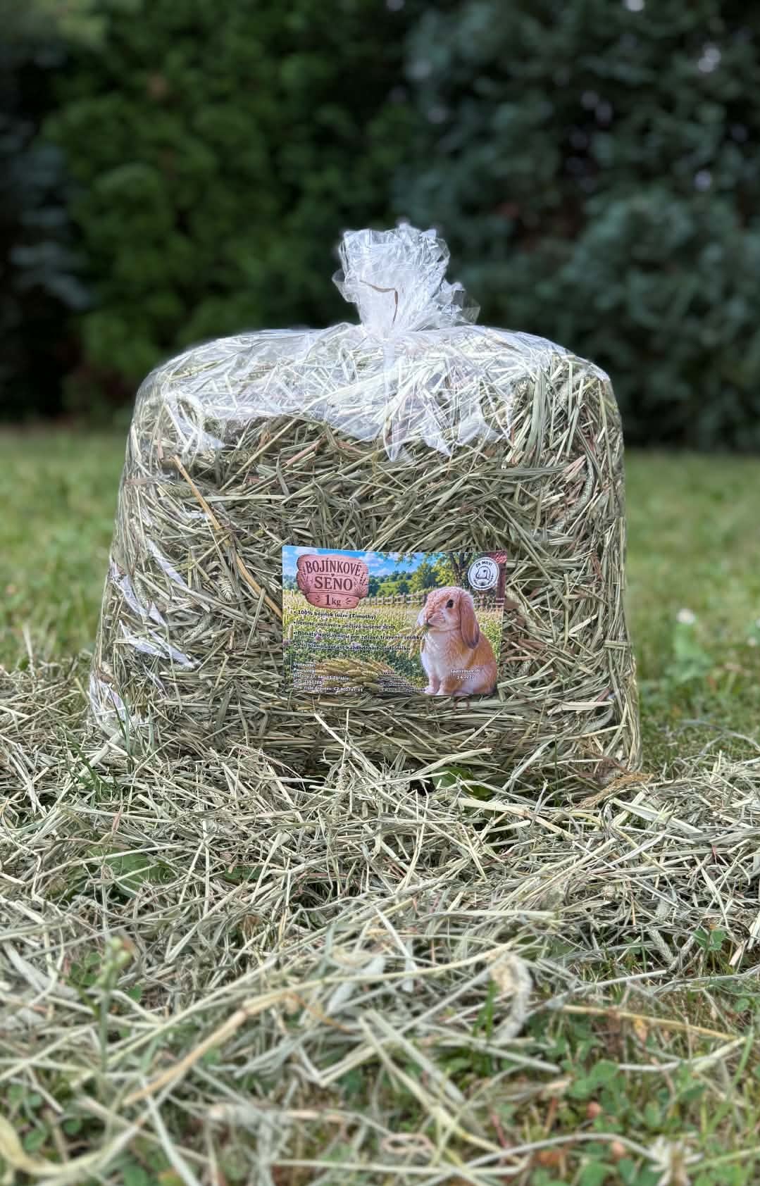 Bojínkové seno 1kg