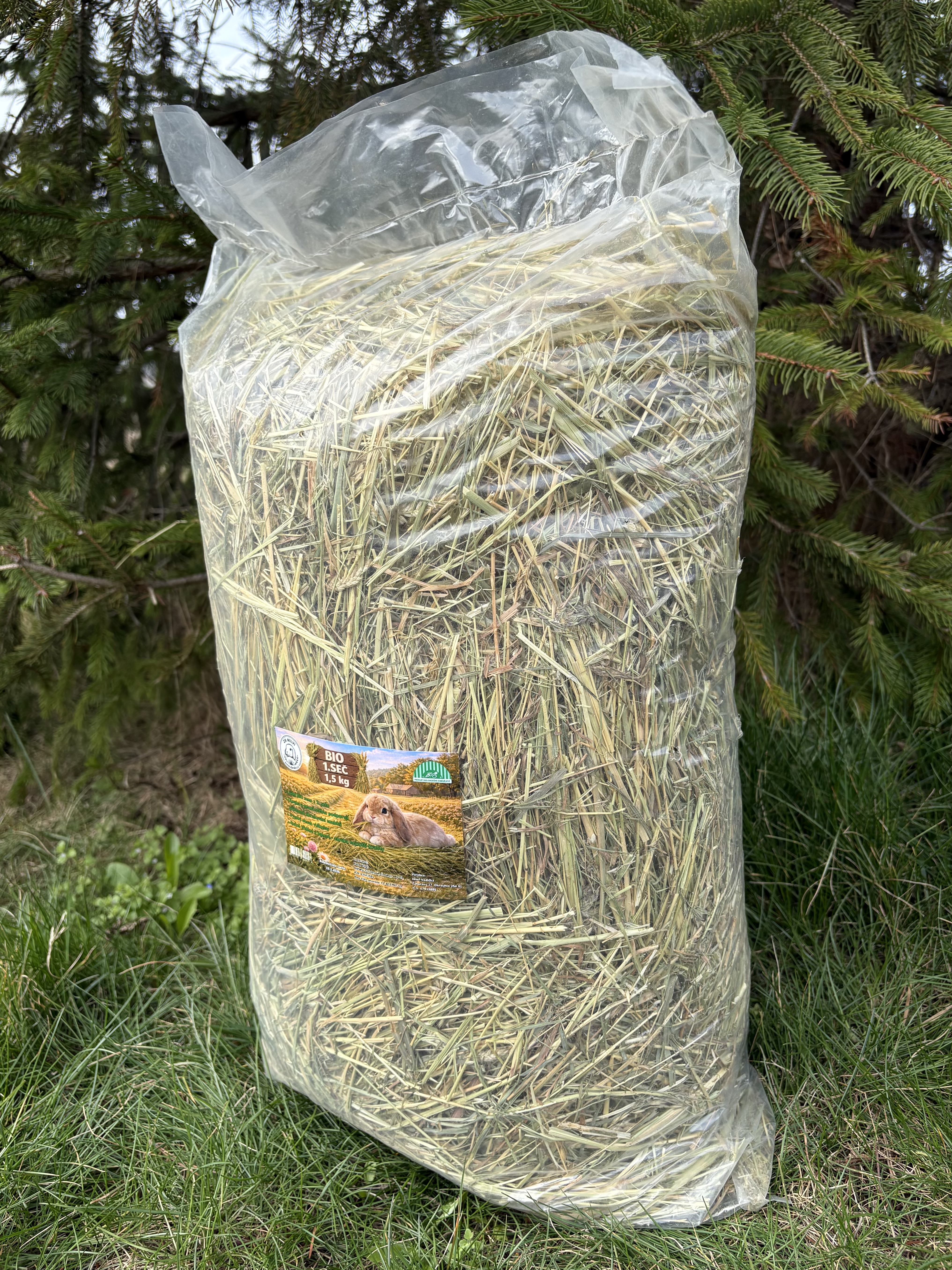 Luční seno BIO kvality – první seč 1,5kg