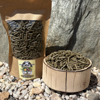 Senné granule LUČNÍ kytice Ø 4 mm 250g